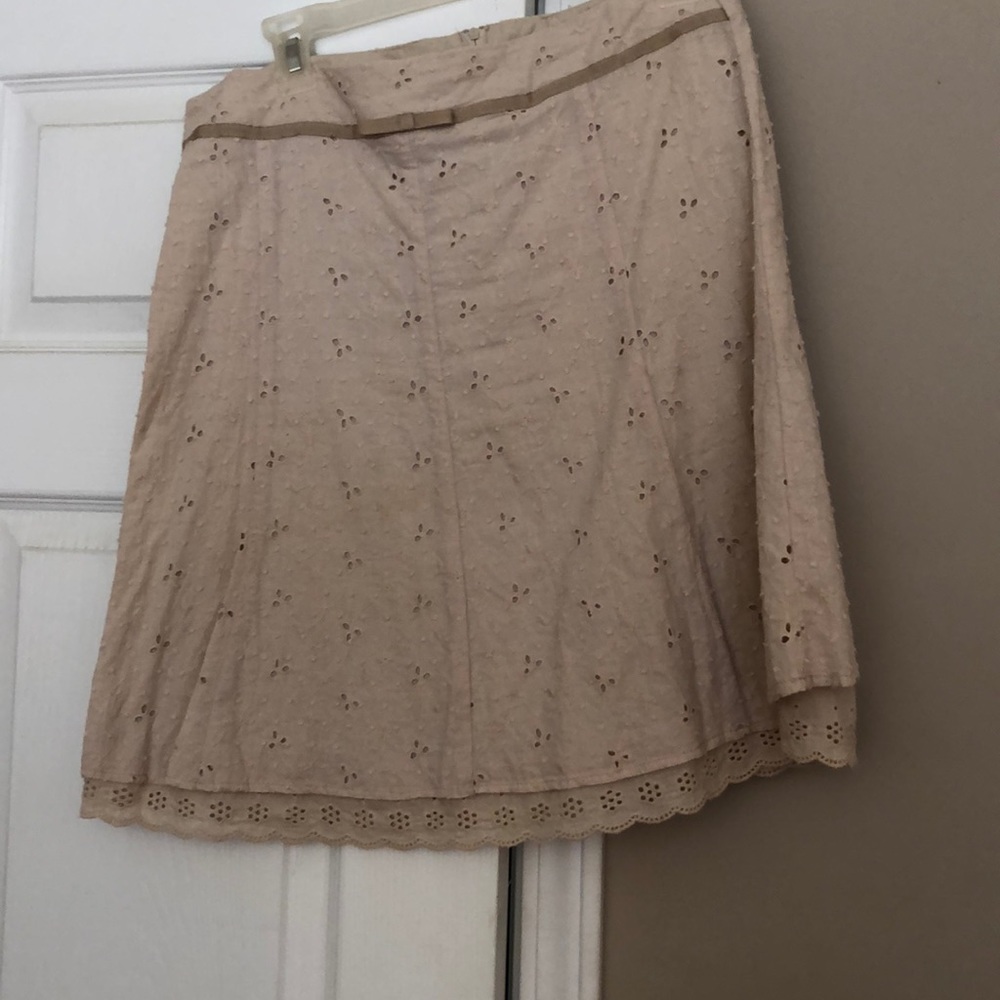 Ivory skirt